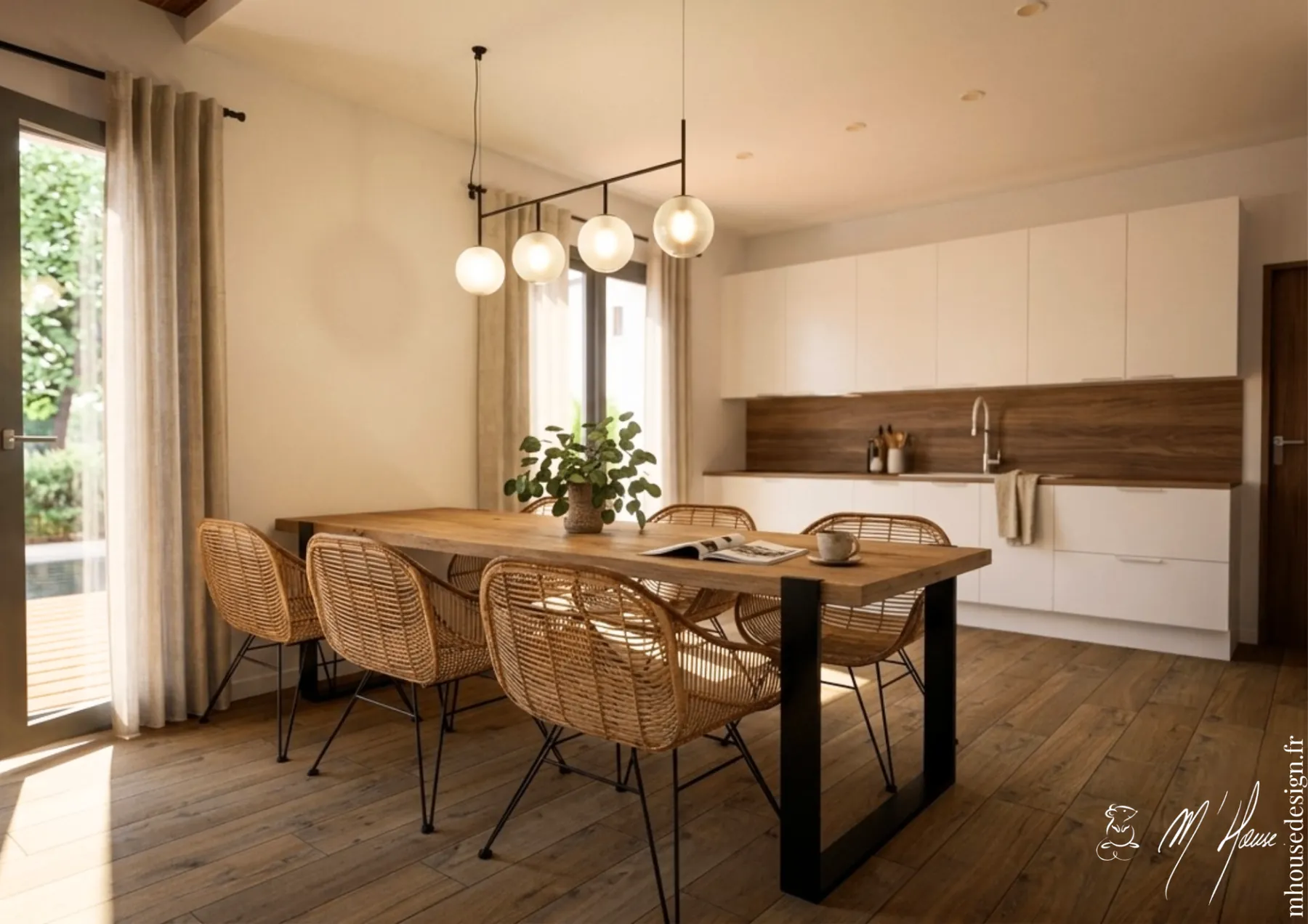 Projet MAISON COSTA — construction-revente, projection et finitions